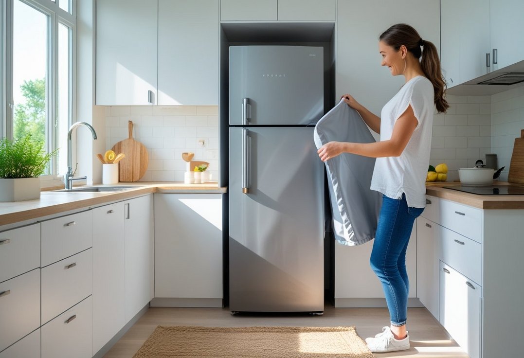 Saadan vaelger du det perfekte koeleskabstaeppe til dit lille koekken